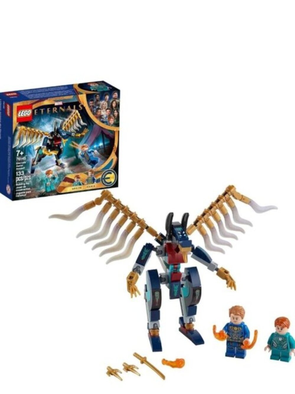 Lego   Marvel Eternals’ Aerial Assault 76145 New In Box